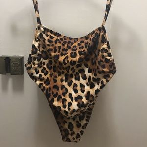 One piece bathing suit